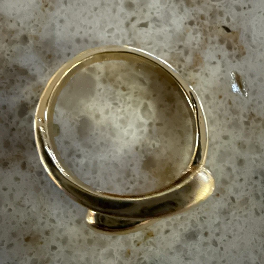 6 Pcs Fashion Rings Jewellery for Women Party Gold Colour